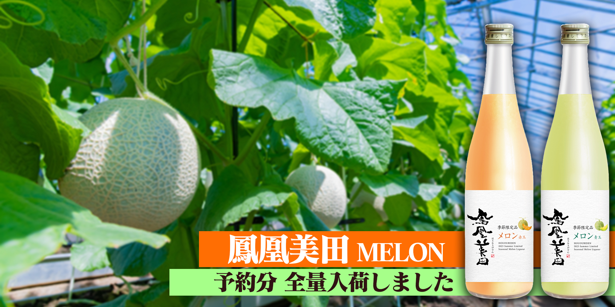 予約分全量入荷】『鳳凰美田 MELON -青玉＆赤玉』｜酒正 株式会社 土井商店